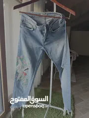  1 Embroidered Jeans