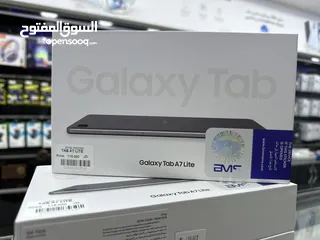  7 Samsung Tab A7 Lite  (32 GB / 3 GB  جديد مسكر بالكرتونة RAM)