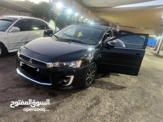  7 متسوبيشي لانسر اعلى صنف وارد الشركة التجارية 2017 للبيع