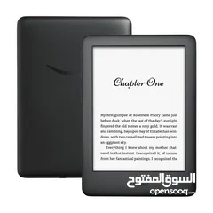  1 kindle (10th gen), 6" Display - with built in light , Wi-Fi (black) كندل 6