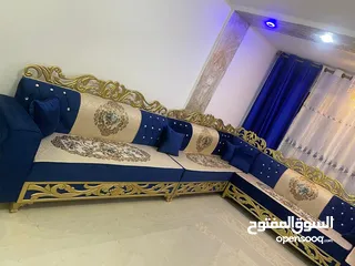  3 جلسات خليجة 16 مقعد تفصيل جميع الجلسات حسب الطلب والقياس مفروشات ماسة لاتردد بل اتصال والحجز