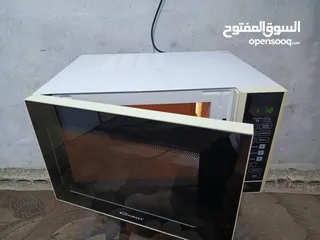  5 ميكرويف سونا 40لتر مع نظام شواي داخليه للتحمير شبه وكاله قابل للتفاوض يوجد توصيل