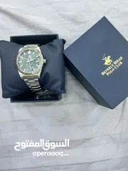  3 ساعه poloاصلي  للبيع لون اخضر