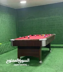  2 طاولة بلياردو 7 قدم استخدام 3اشهر