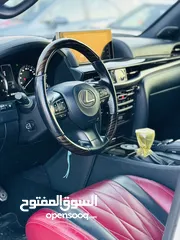  6 لكزس بلاك اديشن LX570-2019 صبغ الوكاله في قمة النظافة