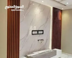 14 ورق جدران والشيبورد وبانوهات وجبسن بورد وبانوهات والدهان وبديل الخشب وبديل الحجر والقرميد والفاير بل