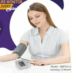  3 جهاز قياس ضغط الدم الرقمي الاصلي رقم الموديل WBP101-S  ذاكرة 2 ف 90 صناعة يابانية امتياز عالمي