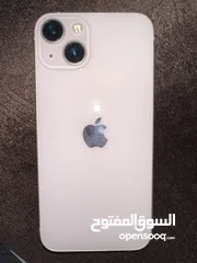  1 ايفون 13 وردي مستعمل للبيع