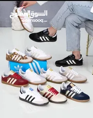  2 بوت أديدس سامبا – الألوان الجديدة للنساء حذاء طبي بجودة عالية فل تختيم وراحة مميزة المقاسات: 41