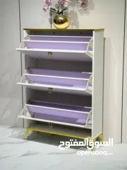  2 خزانة الأحذية الملكية – لمسة فخامة تغيّر مدخل بيتك بالكامل  مش مجرد خزانة... هاي قطعة ديكور راقية