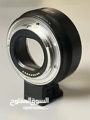  5 محول فيلتروكس الأصلي لعدسات EF بحالة الوكالة مستخدم مرة واحدة  Viltrox EF-S Mount
