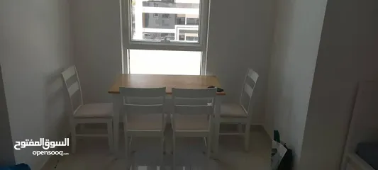  1 Table with 4 chairs