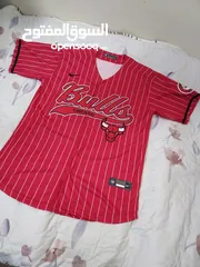  3 Chicago Bulls Baseball Jersey Brand New