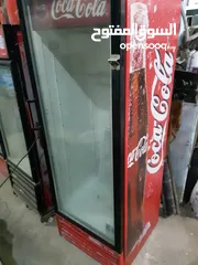  2 Coca-Cola Drinks Display Cooler