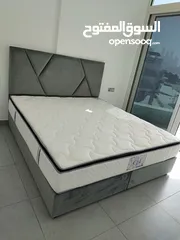  4 luxury velvet bed