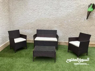  3 طقم جلسة خارجية أنيق وحديث  مثالي للحدائق والشرفات!