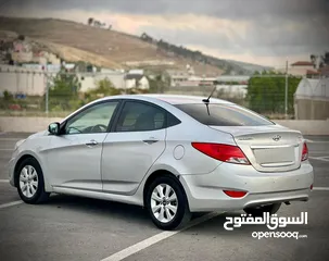  5 هونداي اكسنت بنزين اتوماتيك فل بدون فتحة 2015