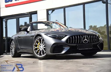  1 مرسيدس اس ال كشف 2022 Mercedes SL43 AMG Roadster