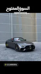  4 ccc global car rental / Mercedes SL AMG 2024  للإيجار