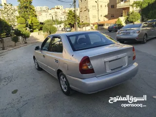  5 هيونداي فيرنا 1999 اتوماتيك بحاله ممتازه صيانه كامله لا تحتاج إلى شيء