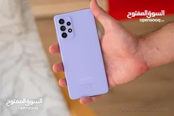  3 سامسونج A52s 5G اعلى نسخة شبه جديد استعمال بسيط لسا جديد