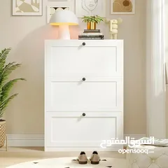  7 خزانة واحدة تغيّر شكل مدخل بيتك! خزانة أحذية قلابة عصرية وموفرة للمساحة نظّمي مدخل منزلك بذكاء