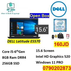  8 بأفضل سعر بالأردن Dell Latitude 5480 Core i5 7th 8GB RAM 256GB SSD M.2 14 SCREEN