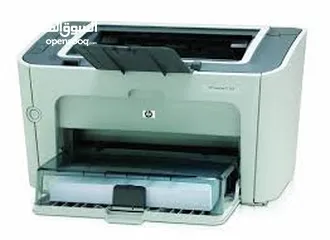  1 HP LaserJet Laser Printer P1505  مجددطابعة ليزر اتش بي ليزر جي