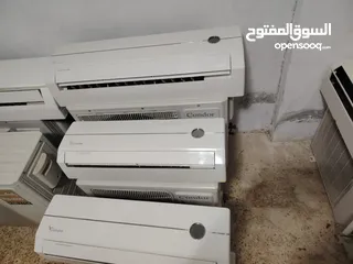  22 مكيفات مستعمله بحاله ممتازه