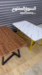  9 طاولات وسط بتصميم راقي وعصري طاولة بتخطف الأنظار! سطح أنيق بخامات عالية الجودة وقاعدة حديد قوية