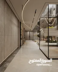  25 شقه فاخره استوديو طابق ارضي مساحه 98 متر / عبدون بجانب تاج مول