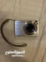  1 كاميرا سوني قديمة sony w120