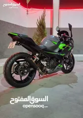  6 كاوازاكي نينجا 400cc كاش