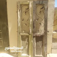  1 أبواب حديد وأبواب خشب