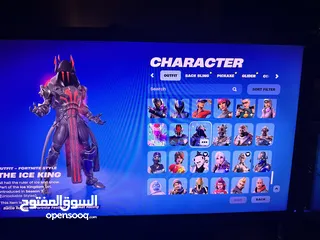  20 Fortnite account stacked
