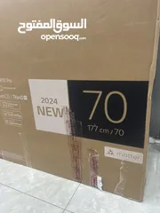  6 شاشه ال جي 70 بوصه سمارت فوركي رسيفر داخلي موديل 8000 سعر حرق موديل 2025