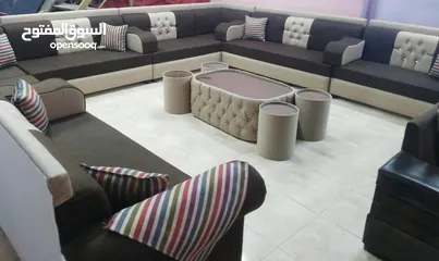  16 جلسات الخليجية بحدث الموديلات 17 مقعد مع طقم طربيزاط ومراكي
