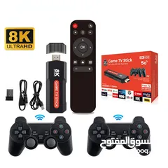  3 تحويل شاشتك لأندرويد  قطعة ستيك HD العاب + TV BOX
