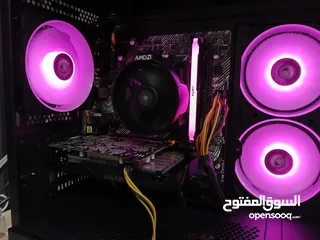  3 Pc gaming مستعمل بعض القطع جديدة