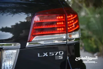  10 ‏2015 LEXUS LX 570 SPORT بحالة الوكالة