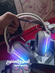  7 سماعة لوجتك للبيع  G733 لون ابيض هيد ست  سماعه pc