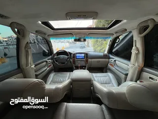  19 تويوتا لاند كروز2007 V8 محرك 4700 اعلى صنف بحال الشركه