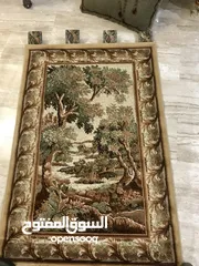  2 سجاد حرير بلجيكي جديد ( مليون غرزة )