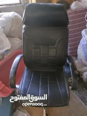  3 كرسي مكتب متحرك وهزاز جديد بسعر المستعمل