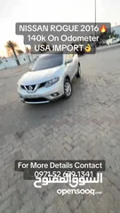  8 NISSAN ROGUE(XTRAIL) 2016