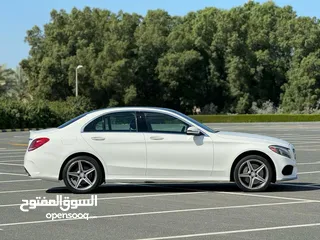  25 The most economical car from the German Mercedes C300 family, model 2016, AMG 63, with panorama,