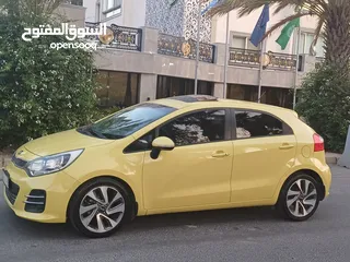  1 كيا ريو 2016  فل كامل فحص 7 جيد بسعر 8900 دينار نهائي للجادين  (استخدام شخصي) لم تعمل سياحي او تطبيق