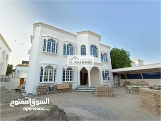  2 Highly Spacious 8 bedroom commercial villa for rent in Azaiba Ref: 393S