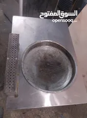  7 مقلى فلافل مستعمل بحاله ممتازه