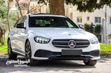  5 Mercedes E200 2021 بحالة ممتازة جدا